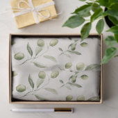 Olive Branch Mediterranean Pattern  薄葉紙 (ギフト)