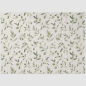 Olive Branch Mediterranean Pattern  薄葉紙 (正面)