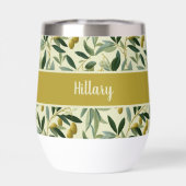 Olive Branch Monogram Name  (背面)