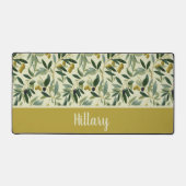 Olive Branch Monogram Name  デスクマット (正面)