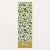 Olive Branch Monogram Name  ヨガマット (正面)