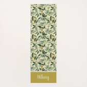 Olive Branch Monogram Name  ヨガマット (裏面)