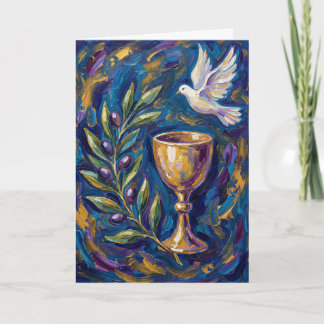 Olive Branch of Peace Easter Card カード