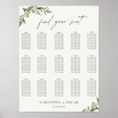 Olive Branch Seating Chart | Find Your Seat ポスター (正面)