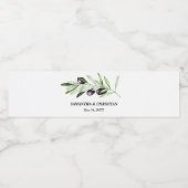 Olive Branch   Water Bottle Label ペットボトルラベル (シングルラベル)