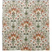 Olive & Ember Medallion シャワーカーテン (正面)