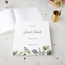 Olive Floral Wedding ゲストブック