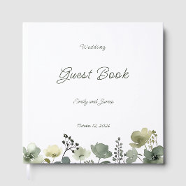 Olive Floral Wedding ゲストブック