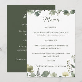 Olive Floral Wedding メニュー