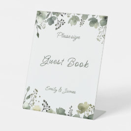 Olive Floral Wedding 台座サイン