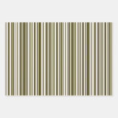 Olive Green and Old Lace Wrapping Paper Sheets     ラッピングペーパーシート (正面2)