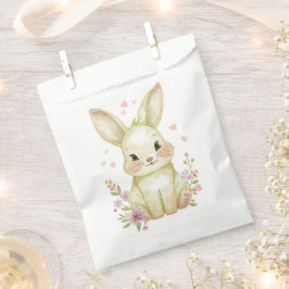 Olive Green Bunny Party Forest Animal Baby Shower  フェイバーバッグ