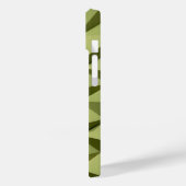 Olive Green iPhone Case Minimalist Modern Texture Case-Mate iPhoneケース (裏面 / 左)