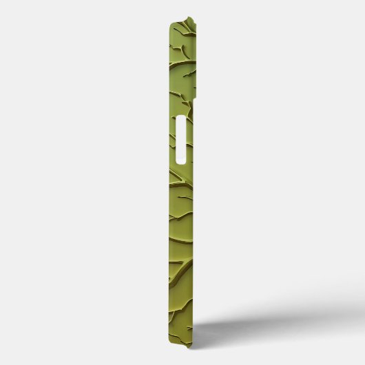Olive Green Organic Branch iPhone Case Case-Mate iPhoneケース (裏面 / 右)