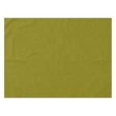 Olive green surface with subtle swirling pattern テーブルクロス (正面(横))