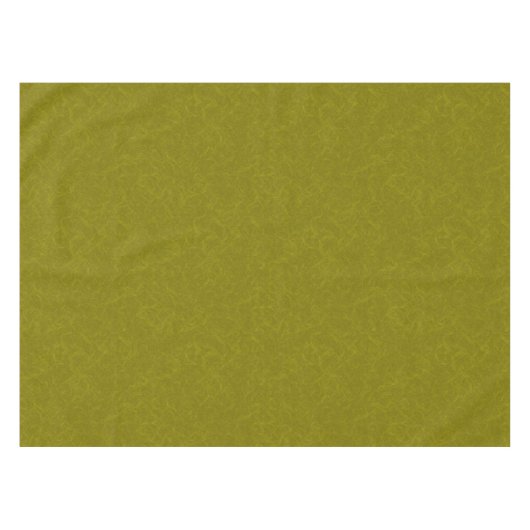 Olive green surface with subtle swirling pattern テーブルクロス (正面(横))