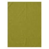 Olive green surface with subtle swirling pattern テーブルクロス (正面)