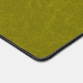 Olive green surface with subtle swirling pattern デスクマット (コーナー)