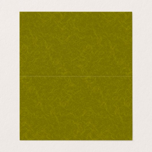Olive green surface with subtle swirling pattern 名刺 (外部フラット)