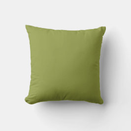 Olive Green Throw Pillow クッション