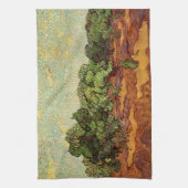 Olive Grove, 淡い色のBlue Sky by Vincent vanゴッホ キッチンタオル (縦)