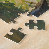 Olive Grove with Coastal Village and Sea ジグソーパズル (側面)