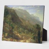 Olive Groves at Varena, Lake Como, Italy, 1861 (o フォトプラーク (側面)