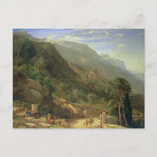 Olive Groves at Varena, Lake Como, Italy, 1861 (o ポストカード (正面)