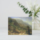 Olive Groves at Varena, Lake Como, Italy, 1861 (o ポストカード (スタンド正面)