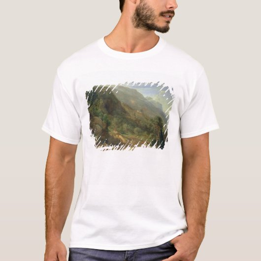 Olive Groves at Varena, Lake Como, Italy, 1861 (o Tシャツ (正面)