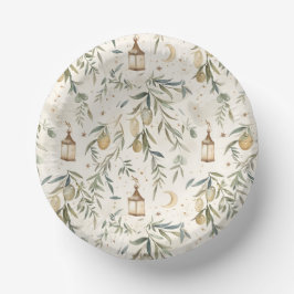 Olive & Lantern Islamic Party Bowls ペーパーボウル