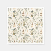 Olive & Lantern Islamic Party Napkins