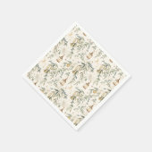 Olive & Lantern Islamic Party Napkins スタンダードカクテルナプキン (角)