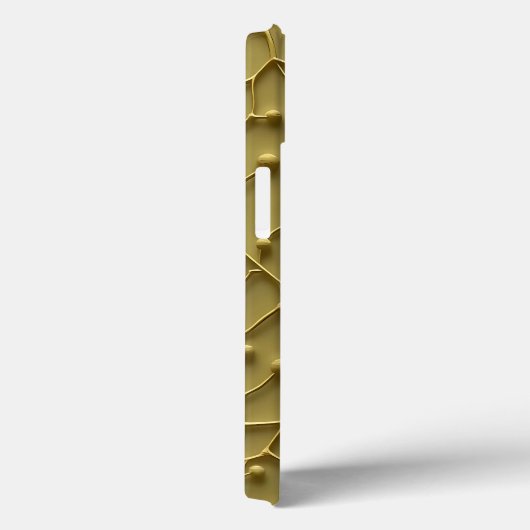 Olive Organic Texture iPhone Case Rugged Look Case-Mate iPhoneケース (裏面 / 右)