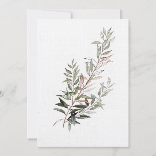 Olive Palestine Card 招待状 (正面)