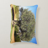 Olive Tree アクセントクッション (裏面(縦))