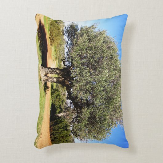 Olive Tree アクセントクッション (正面(垂直))