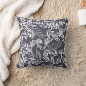 Olive tree - dark blue クッション (ブランケット)