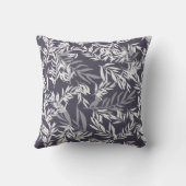 Olive tree - dark blue クッション (裏面)