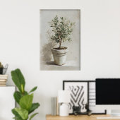 Olive Tree Print, Spring Landscape Digital, 19th ポスター (ホームオフィス)