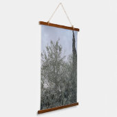 Olive Tree Wall Tapestry – Rustic 26×36″ Hanging H 吊り下げ型タペストリー (傾斜あり)