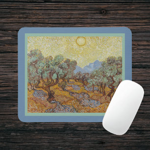 Olive Trees Vincent Van Gogh Impressionism Replica マウスパッド