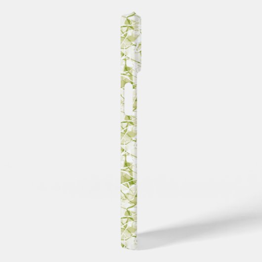 olive-white abstract fashionable modern pattern Case-Mate iPhoneケース (裏面 / 右)