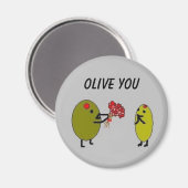 OLIVE YOU - Olives in Love – マグネット (正面/裏面)