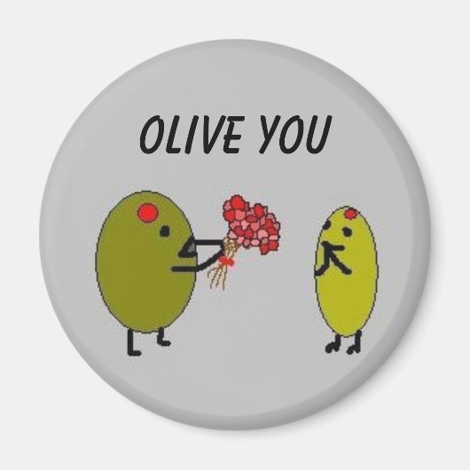 OLIVE YOU - Olives in Love – マグネット (正面)