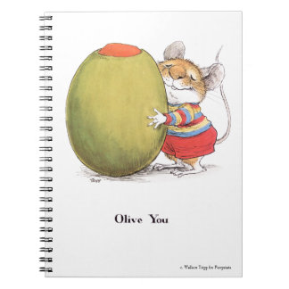 Olive You Spiralノートブック ノートブック