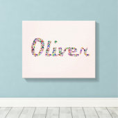 Oliver キャンバスプリント (インサイチュ (ウッドフロア))