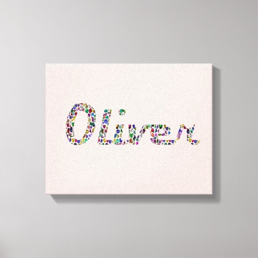 Oliver キャンバスプリント (正面)