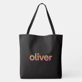 Oliver トートバッグ (裏面)