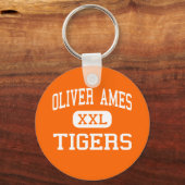 Oliver Ames – タイガース – シニア – ノースイーストン キーホルダー (正面)